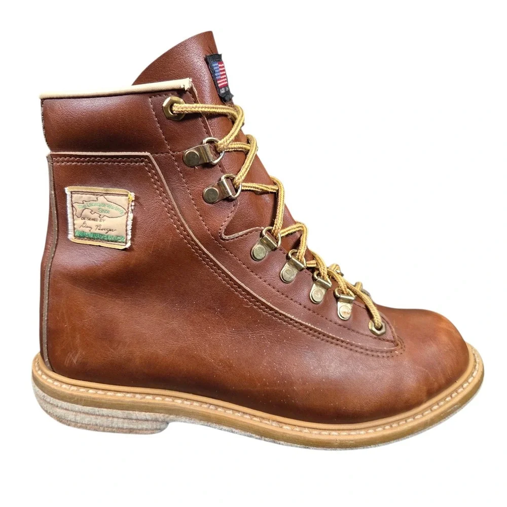Weinbrenner Gary Borger The Ultimate Wading Shoes Fly Fishing Boots Size‎ 8 Vtg